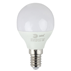 Лампа ЭРА ECO LED smd P45 шар-6W-840-E14