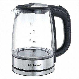 Эл.чайник DELTA LUX DL-1204В черный