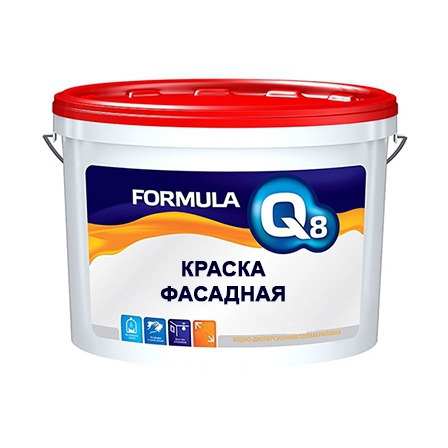 Краска фасадная Formula Q8 5 кг