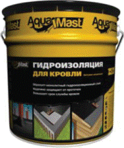 Мастика битумно-резиновая AquaMast для кровель (10кг)