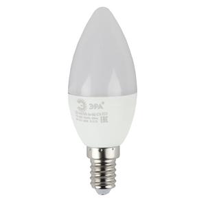 Лампа ЭРА ECO LED smd B35 свeча-6W-840-E14