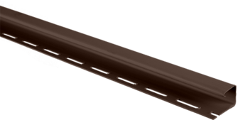Планка "J-trim" коричневая Т-15